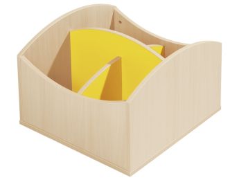 MITTLERER BÜCHERKASTEN EINFACHES SITZKISSEN