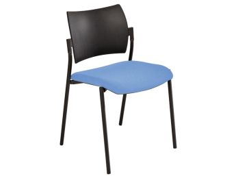 STOEL STOF/POLYPROPEEN Stoel 4 poten