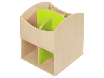 MAXI-BÜCHERKÄSTEN EINFACHES SITZKISSEN