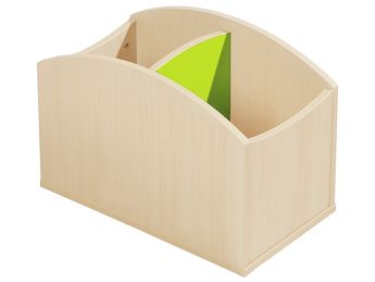 KLEINER BÜCHERKASTEN EINFACHES SITZKISSEN