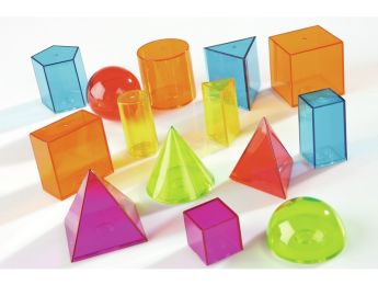 SOLIDES TRANSLUCIDES MULTICOLORES