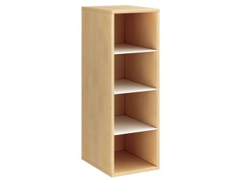 MEUBLE MÉLAMINÉ H: 102 cm - L: 36 cm 3 étagères