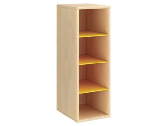 MEUBLE MÉLAMINÉ H: 102 cm - L: 36 cm 3 étagères