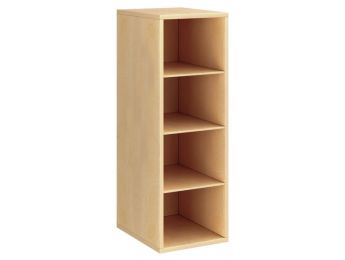 MEUBLE MÉLAMINÉ H: 102 cm - L: 36 cm 3 étagères