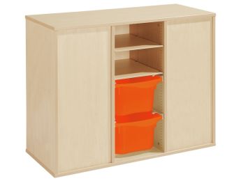 SET Stoppschienen (10 Behälter - 4 Bücherbretter)