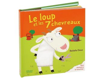 COLLECTION CONTES ET COMPTINES À TOUCHER Le loup et les 7 chevreaux