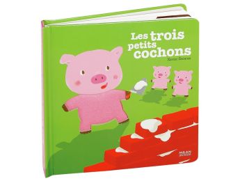 COLLECTION CONTES ET COMPTINES À TOUCHER Les trois petits cochons