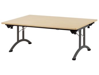 GERÄUSCHARMER KLAPPTISCH - L: 120 - b: 80 cm