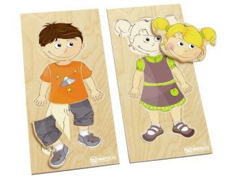 GIRL AND BOY PUZZLE