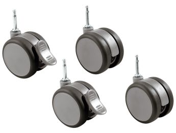 ROLLRÄDER für das unterste Bett