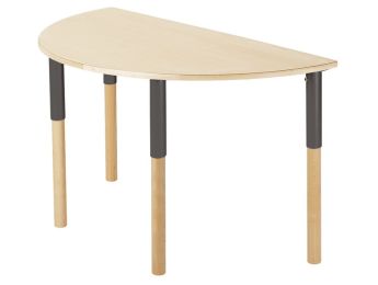 TABLE PLATEAU STRATIFIE Avec pieds réglables - 120 x 60 cm