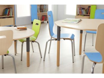 ADJUSTABLE TABLE Laminated top 50 x 60 cm S1/S2/S3