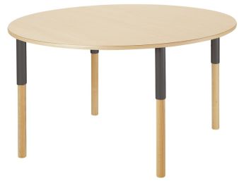 TABLE RÉGLABLE Plateau stratifié Ø 120 cm T1/T2/T3