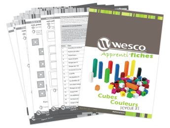 APPRENTI' FICHES Cubes couleur