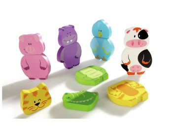 PUZZLES MAGNÉTIQUES INTERCHANGEABLES Les animaux
