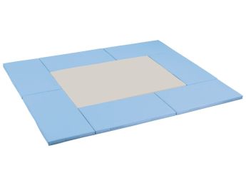 SET RECHTECKIGE MOSAIKMATTEN, 8 STÜCK