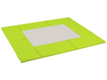 SET RECHTECKIGE MOSAIKMATTEN, 8 STÜCK