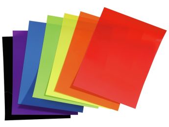 SHRINK PLASTIC Pastel colours