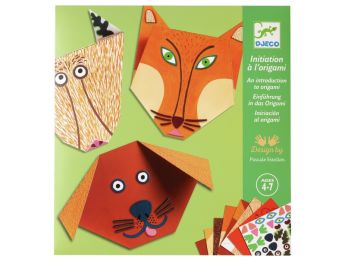 KIT CRÉATIF ORIGAMI FACILE Animaux