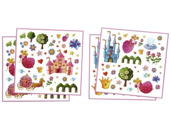 GOMMETTES THÉMATIQUES Princesse