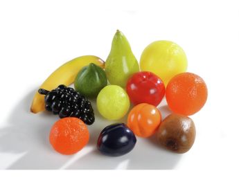 LOT DE 12 FRUITS