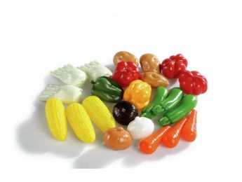 LOT DE 24 MINI LÉGUMES