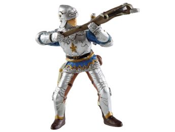 BLUE ARBALIST FIGURINE IN ARMOUR