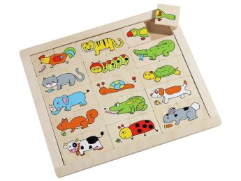 PUZZLE INTERCHANGEABLE Animaux