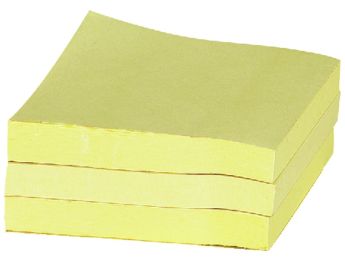 NOTES ADHÉSIVES REPOSITIONNABLES 75x75 mm