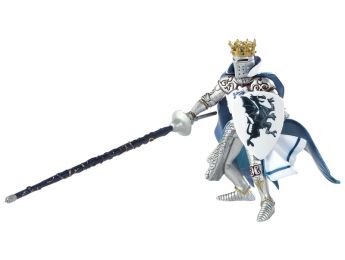 King with blue dragon FIGURINE