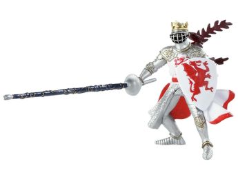 King with red dragon FIGURINE