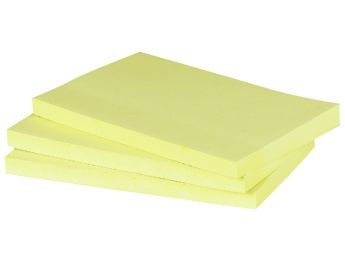 NOTES ADHÉSIVES REPOSITIONNABLES 125x75 mm