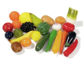 MAXI LOT DE 24 FRUITS ET LÉGUMES