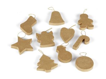 FORMES DE NOËL À DÉCORER
