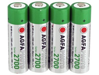 WIEDERAUFLADBARE BATTERIEN AA (LR06)