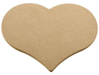 FLAT SURFACE TO DECORATE Heart