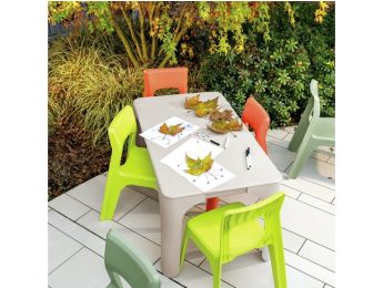MAXI LOT TABLE RECTANGULAIRE + 6 CHAISES Louisa