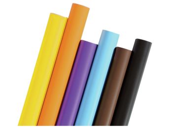 ROULEAU DE PAPIER ADHÉSIF Plastifié Coloré ép: 100 µ