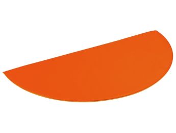 HALFRONDE DUBBELZIJDIGE MAT EFFEN