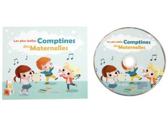 CD LES PLUS BELLES COMPTINES DES MATERNELLES