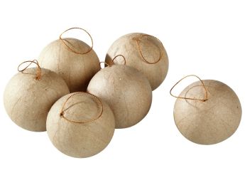 BOULES DE NOËL À DÉCORER