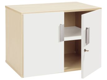 MÖBELSTÜCK MIT MELAMINBESCHICHTUNG H: 51 cm - L: 70,5 cm 2 Türen, 1...