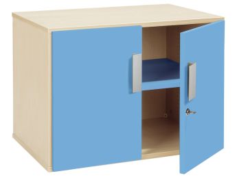 MÖBELSTÜCK MIT MELAMINBESCHICHTUNG H: 51 cm - L: 70,5 cm 2 Türen, 1...