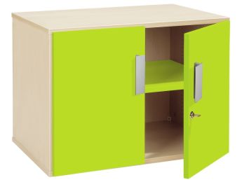 MÖBELSTÜCK MIT MELAMINBESCHICHTUNG H: 51 cm - L: 70,5 cm 2 Türen, 1...