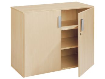 MÖBELSTÜCK MIT MELAMINBESCHICHTUNG H: 81 cm - L: 105 cm 2 Türen, 2...
