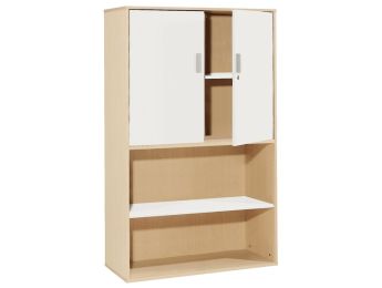 MÖBELSTÜCK MIT MELAMINBESCHICHTUNG H: 162 cm - L: 105 cm 3 Regalbretter, oben...