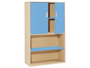 MÖBELSTÜCK MIT MELAMINBESCHICHTUNG H: 162 cm - L: 105 cm 3 Regalbretter, oben...