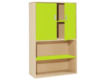 MÖBELSTÜCK MIT MELAMINBESCHICHTUNG H: 162 cm - L: 105 cm 3 Regalbretter, oben...
