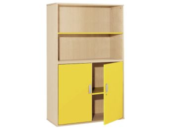 MÖBELSTÜCK MIT MELAMINBESCHICHTUNG H: 162 cm - L: 105 cm 3 Regalbretter,...