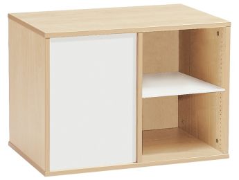 MEUBLE MÉLAMINÉ H: 51 cm - L: 70,5 cm 2 étagères